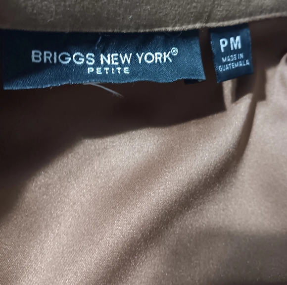 Briggs New York Brown Blazer Jacket - Picture 3 of 5